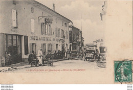 V2-24) LA ROCHE CHALAIS (DORDOGNE) HOTEL DU COQ HARDI - HENRI ARMION - ( ANIMATION - HABITANTS )  - Andere & Zonder Classificatie