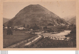 V4-64) ENVIRONS DE TARDETS (BASSES PYRENEES) ROUTE DE LICQ - VUE DES VILLAGES DE LAGUINGE ET LICHANS - ( 2 SCANS ) - Other & Unclassified