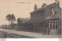 V7- 02) VERVINS - LA GARE   - ( ANIMATION - 2 SCANS ) - Vervins