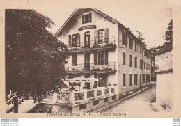 V7-65) CAPVERN LES BAINS (HAUTES PYRENEES) L ' HOTEL MODERNE  - ( 2 SCANS ) - Other & Unclassified