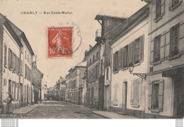 V9-02) CHARLY - RUE EMILE MORLOT   - ( PETITE ANIMATION - HABITANTS ) - Other & Unclassified