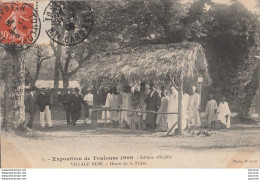 V13-31) TOULOUSE - EXPOSITION  1908 - VILLAGE NOIR - HEURE DE LA PRIERE - Toulouse