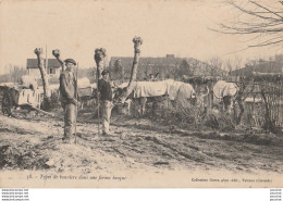 V15- TYPES DE BOUVIERS DANS UNE FERME BASQUE ELEVEUR BOVINS BERGER PYRENEES TALENCE GIRONDE METIER  CAMPAGNE - 2 SCANS ) - Breeding