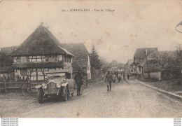 V16-68) SOPPE LE BAS - VUE DU VILLAGE - AUTOMOBILE ANCIENNE  - ( 2 SCANS ) - Autres & Non Classés