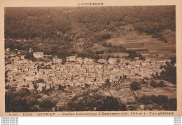 V17-63) CEYRAT - CENTRE  TOURISTIQUE D ' AUVERGNE (alt. 560 M.) VUE GENERALE   - ( 2 SCANS ) - Autres & Non Classés