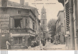 V16-54) PONT A  MOUSSON  LA RUE LAURENT   - ( ANIMATION - HABITANTS - 2 SCANS ) - Pont A Mousson