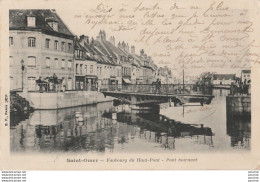 V17-62) SAINT OMER - FAUBOURG DU HAUT PONT - PONT TOURNANT - ( OBLITERATION DE 1903 - 2 SCANS )  - Saint Omer