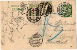 1,121 GERMANY, MUNCHEN, 1910, STATIONERY TO ZURICH - Postcards