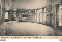 V23-75) PARIS (IX°) LYCEE JULES FERRY - 77 , BOULEVARD DE  CLICHY -  LE GRAND HALL  - ( 2 SCANS ) - Paris (09)