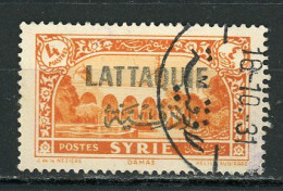 LATTAQUIÉ - VUE - N°Yt 11 Obli. - Used Stamps