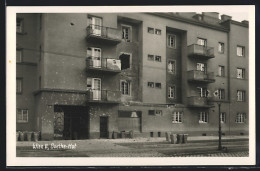 AK Wien, Februaraufstand 1934 In Österreich, Goethe-Hof Mit Strassenpartie  - Autres & Non Classés