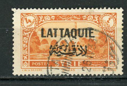 LATTAQUIÉ - VUE - N°Yt 11 Obli. - Used Stamps