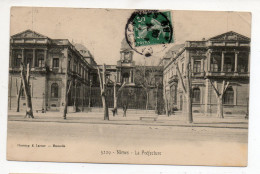 30 . NIMES . LA PREFECTURE .  1909 - Nîmes