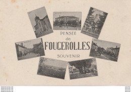 V26-70) FOUGEROLLES - PENSEE - SOUVENIR - MULTIVUES  -  2 SCANS - Autres & Non Classés
