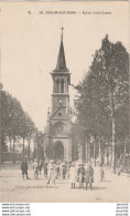 V28-71) CHALON SUR SAONE - EGLISE SAINT COSME - ( ANIMATION - HABITANTS - ENFANTS - ECOLIERS - 2 SCANS ) - Chalon Sur Saone