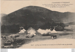 V32-63) L ' AUVERGNE PITTORESQUE - LE PUY DE PARIOU ET LE  CAMP DE LA FONTAINE DU BERGER - ( 2 SCANS ) - Autres & Non Classés