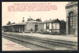 CPA Conlie, La Gare  - Conlie