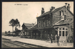 CPA Vervins, La Gare  - Vervins