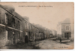 Carte Postale Ancienne Plémet La Prenessaye - Rue Du Bout Du Bourg - Autres & Non Classés