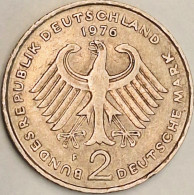 Germany Federal Republic - 2 Mark 1976 F, Konrad Adenauer, KM# 124 (#4826) - 2 Mark