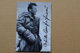 Signed Lino Lacedelli First K2 Ascent Mountaineering Escalade Alpinisme Himalaya - Sportspeople