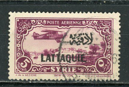 LATTAQUIÉ - POSTE AÉRIENNE - N°Yt 6 Obli. - Used Stamps