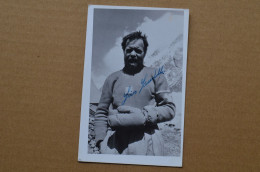 Signed Achille Compagnoni First K2 Ascent Mountaineering Escalade Himalaya  Alpinisme - Sportspeople