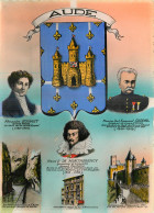 11 -  AUDE - BLASON  - MULTIVUES - Andere & Zonder Classificatie