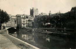 11 - NARBONNE - LE CANAL ET LES BARQUES - Narbonne