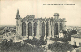 11 - CITE DE  CARCASSONNE - EGLISE SAINT NAZAIRE - Carcassonne