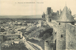 11 -  CARCASSONNE - PANORAMA VILLE ET CITE - Carcassonne