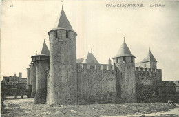11 - CITE DE  CARCASSONNE -  LE CHATEAU - Carcassonne