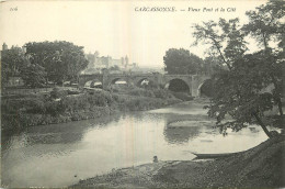 11 - CITE DE  CARCASSONNE -  VIEUX PONT ET CITE - Carcassonne