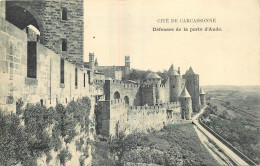 11 - CITE DE  CARCASSONNE - DEFENSE DE LA PORTE D'AUDE - Carcassonne