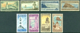 NEW ZEALAND 1947-63 LIFE SERVICE OFFICIALS, LIGHTHOUSES** - Lighthouses