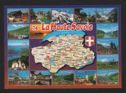 Carte Géographiqie - Haute Savoie - Frangy, Rumilly, Doussard, Cordon, Flaine, Samoens, Bernex, Abondance, Châtel - Cartes Géographiques