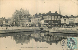 10 - TROYES -  LE CANAL ET L'EGLISE SAINT URBAIN - Troyes