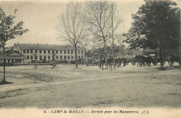 10 - CAMP DE MAILLY - ARRIVEE POUR LES MANOEUVRES - Other & Unclassified
