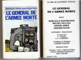 Boite D'Allumettes - CINEMA - LE GENERAL DE L'ARMEE MORTE Avec MASTROIANI PICCOLI Anouk AIMEE - Scatole Di Fiammiferi