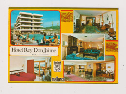 SPAIN - Mallorca Hotel Rey Don Jaime Multi View Used Postcard - Mallorca