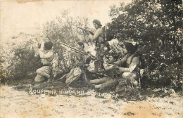 12 -  CARTE PHOTO MILITAIRE - SOUVENIR DU CAMP DU LARZARC - Autres & Non Classés