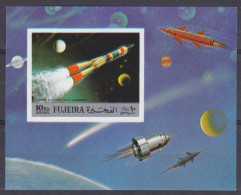 1972 Fujaira 977/B102b Space Exploration - Wostok 8,50 € - Asie