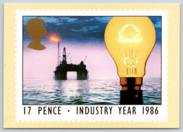 Industry Year: Energy, PHQ Postcard 1986 - Cartes PHQ