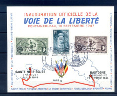 060524 YVERT N° VOIE DE LA LIBERTE  1947  EMISSION FRANCO BELGE - 1940-1949