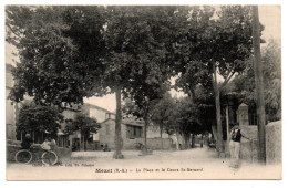 Mézel. La Place Et Le Cours Saint-Bernard - Autres & Non Classés