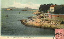 13 -  MARSEILLE -  LA CORNICHE - Endoume, Roucas, Corniche, Strände