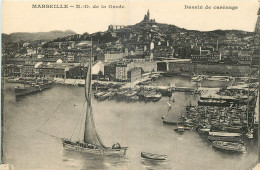 13 -  MARSEILLE - NOTRE DAME DE LA GARDE - BASSIN DE CARENAGE - Notre-Dame De La Garde, Lift En De Heilige Maagd