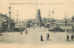 13 -  MARSEILLE -  AVENUE DE L'ANNAM - EXPOSITION COLONIALE 1906 - Kolonialausstellungen 1906 - 1922