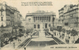 13 -  MARSEILLE -  LA BOURSE - Canebière, Centre Ville