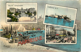 13 -  SOUVENIR  DE MARSEILLE - MULTIVUES - Non Classés